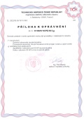 Oprávnění - montáže a opravy plyn. zařízení - příloha
